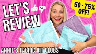 Annies Kit Club Reviews  5 Fabric Subscription Boxes Reviewed Here