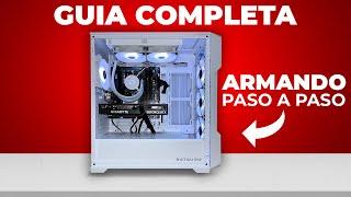 Como armar PC GAMER de $20000 PASO A PASO que COMPONENTES elegir y PRUEBAS en juegos