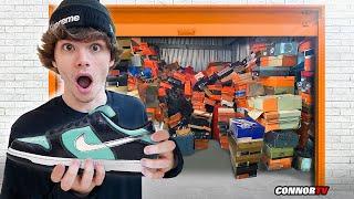I Bought a $10000 ABANDONED STORAGE UNIT full of SNEAKERS Part 1
