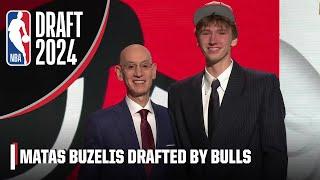The Chicago Bulls select Matas Buzelis with the No. 11 pick in the 2024 NBA Draft  NBA on ESPN