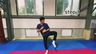 540 kick tutorial Обучение удара 540