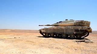 Israel MOD - Merkava Mk IV Main Battle Tank Static Live Firing 720p