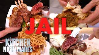 overcook fish believe it or not jail overcook chicken also jail  Kitchen Nightmares