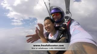 #skydivingthailand #first time skydive