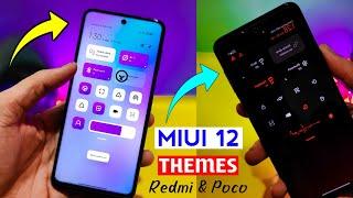 Top 3 Miui 12 Premium Exclusive Themes  New Control center  Special Pro Features Ui THEMES MIUI 12