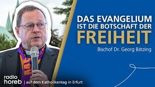 Interview mit Bischof Dr. Georg Bätzing  Katholikentag 2024 Erfurt