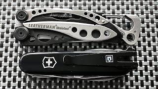 Убойная связка Victorinox и Leatherman плюсы и минусы Leatherman Skeletool.