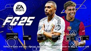 EA SPORTS FC 25 PPSSPP NO TEXTURES & NO SAVE DATA NEW UPDATE KITS 2025 REAL FACES & LATEST TRANSFERS