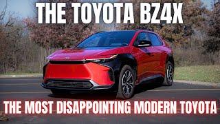 The Toyota BZ4X  The Most Disappointing Modern Toyota and Heres Why