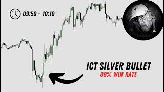 EASIEST ICT Silver Bullet Strategy - FULL BREAKDOWN 89% WIN RATE