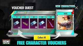 New Characters In 3.5 Update  Free Character Vouchers Event In Bgmi & Pubg - Free Upgradeble Guns