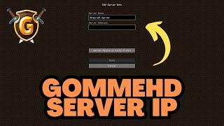 Minecraft GommeHD Server IP 2024