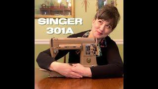 Singer 301A - Did we just become best friends? #vintagesewingmachine