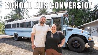40ft School Bus Conversion Tiny Home Tour