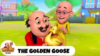 The Golden Goose  स्वर्ण हंस  Comedy Funny Cartoon  मोटू पतलू  Full Ep 115  Motu Patlu