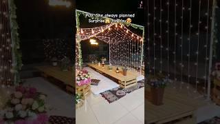 Surprise Birthday Decor For Husband #diy #viral #couple #decorideas #surprise #birthday #decoration