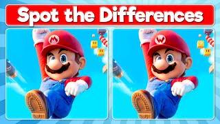Spot the Differences Super Mario Bros. Movie