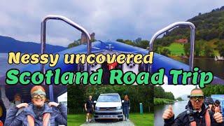 No.1 Scottish Road Trip - Scotland itinerary -Things to do - Van Travel VW -Loch Ness Cairngorms Ep3