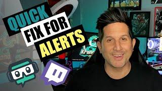 Streamlabs OBS Alerts not working while live on Twitch?  Step-by-Step guide on how to fix them.