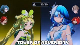 4* wep Xiangli Yao w Shorekeeper & Jiyan w Verina - Tower of Adversity 3030  Wuthering Waves 1.3