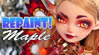 Repaint Maple the Autumn Fairy Doll 