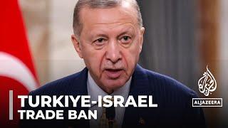 Turkiye-Israel trade Turkish president cuts trade ties worth $9.5b