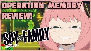 SPY X FAMILY OPERATION MEMORY REVIEW #spyxfamily #gaming #nintendoswitch