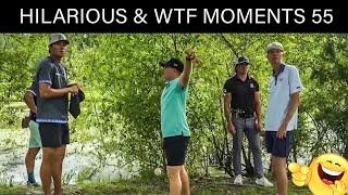 HILARIOUS AND WTF MOMENTS IN DISC GOLF COVERAGE - PART 55