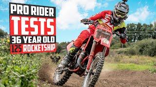 Pro Rider Tests a 36-Year-Old Italian 2 Stroke Dirt Bike