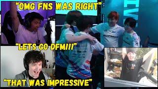 Valorant Streamers reaction to DFM First Win in VCT History  T1 vs DFM