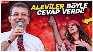 Ekrem İmamoğlunun konuşmasına Aleviler böyle cevap verdi