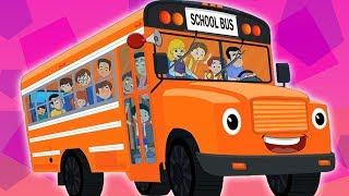 колеса на автобусе  стихотворение для детей  автобусные рифмы  Wheels On The Bus  Nursery Rhymes