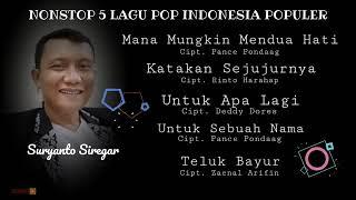 PLAYLIST LAGU POP INDONESIA TEMBANG KENANGAN TERBAIK  COVER SURYANTO SIREGAR