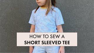 Sewing Kids Short Sleeve Tees