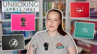 UNBOXING APRIL & MAI 2024 - Locked Library Fairyloot & afterlight  reading with Maren