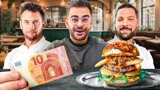 Qui Fera Le Meilleur Burger Avec 10€ ? Ft. 4 Top Chef