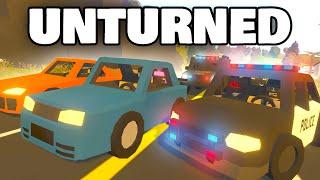 HUGE STREET RACE PURSUIT Unturned Life RP #4