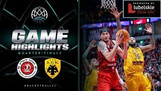 Hapoel Jerusalem v AEK  Quarter Finals Game 1  Highlights - Basketball Champions League 202223