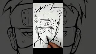 HOW TO DRAW KAKASHI  KAKASHI DRAWING