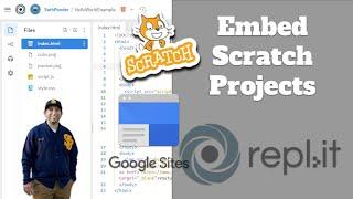 Embed Scratch Projects with HTML or Google Sites