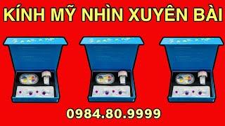 kính nhìn xuyên bài   kính mỹ 12 D mới nhất 2024 nhìn xuyên lá bài bịp