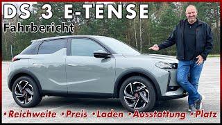 DS 3 E-Tense - Ist das kleine Crossover das beste E-Auto im Segment? Preis Test Review Deutsch 2023