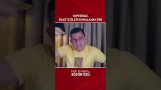 Yaptığınız Gazetecileri KARALAMAKTIR  #shorts