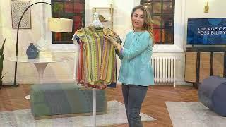 Studio Park x Kerstin Lindquist Color Pop Boutique Top on QVC