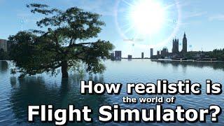 Flight Simulator - How Realistic is the Base Games World?