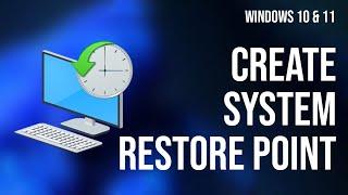 Create System Restore Point  Windows