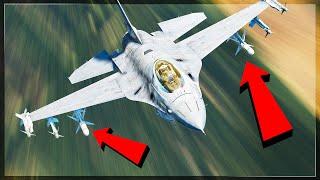 F-16 JET FIGHTER HAS A MISSILE YOU CANT DODGE  War Thunder F-16