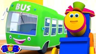 The Wheels On The Bus Finger Family + More Preschool Rhymes & Children Songs