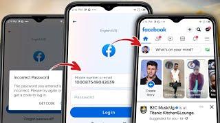 NEW How to Login Facebook Account Without Email and Phone Number 2024