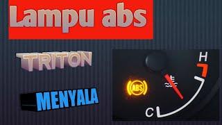 lampu abs triton menyala. abs light is on #mitsubishi #triton #commonrail #ABS